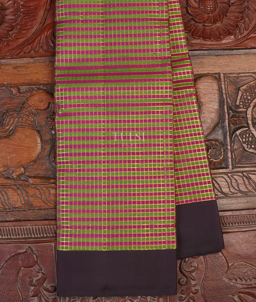 Multicolour Kanjivaram Silk Saree T637867-image