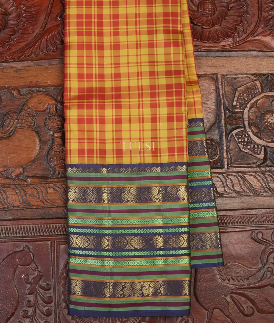 Multicolour Kanjivaram Silk Saree T589985-image