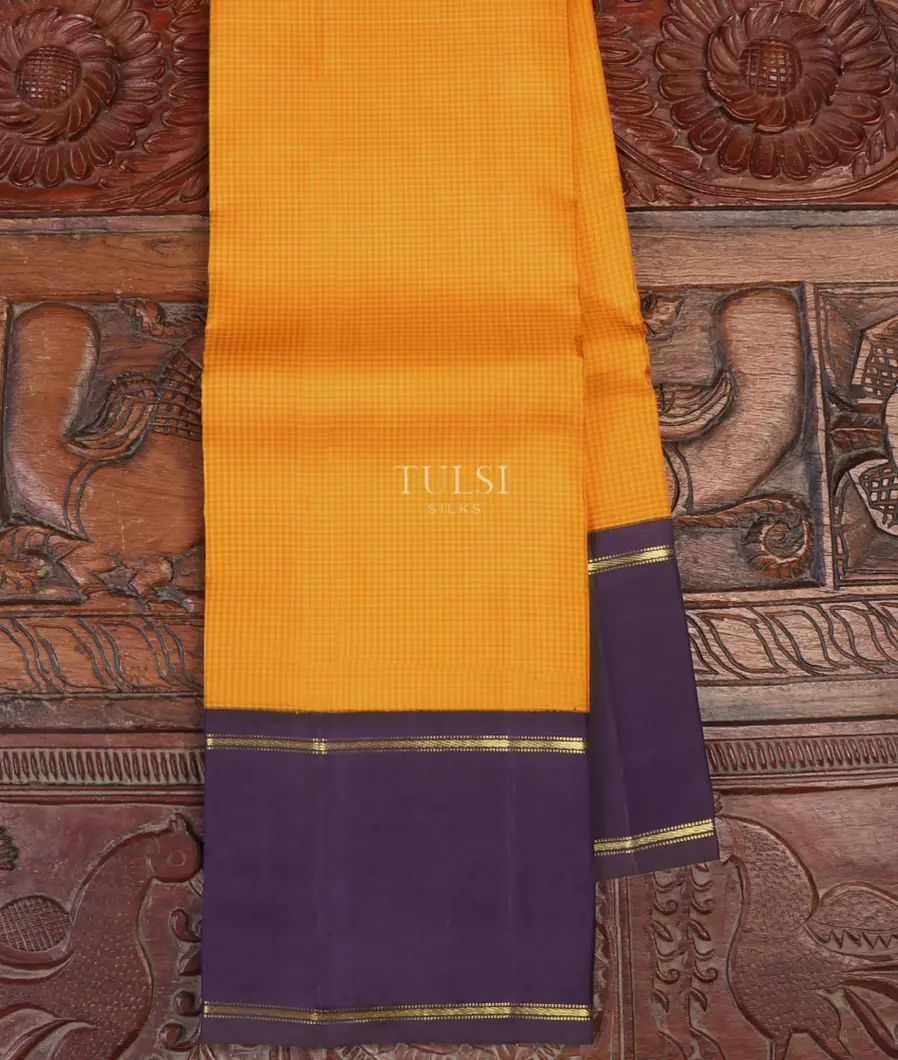 Yellow Kanjivaram Silk Saree T646930-image