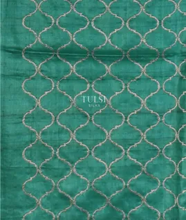 greenish-blue-tussar-embroidery-saree-t571516-t571516-c