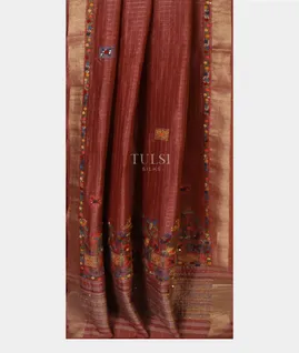 salmon-pink-linen-embroidery-saree-t652149-t652149-b