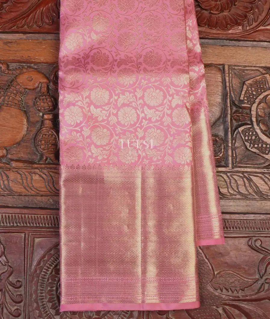 Pink Kanjivaram Silk Saree T599874-image