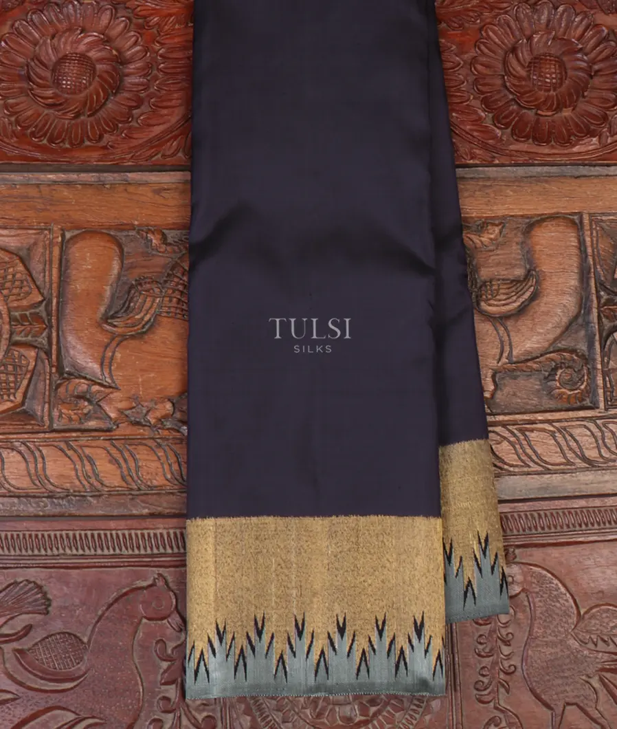 Blue Kanjivaram Silk Saree T660454-image