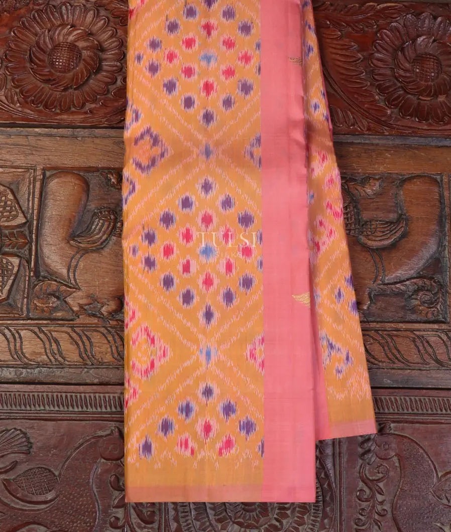 Pink Kanjivaram Silk Saree T659289-image