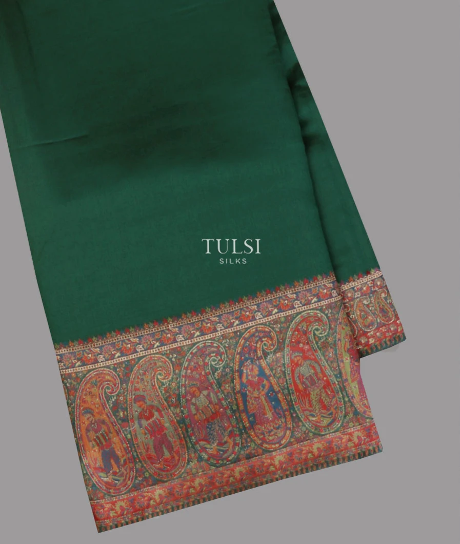 Green Kashmir Kani Silk Saree T662093-image
