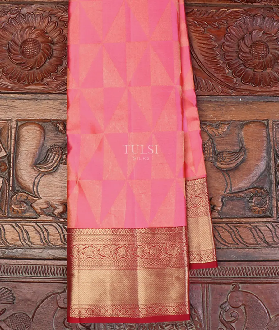 Pink Soft Silk Saree T649794-image