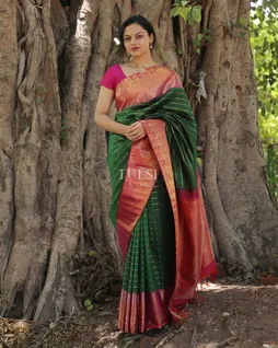 bottle-green-handwoven-kanjivaram-silk-saree-t235908-t235908-i