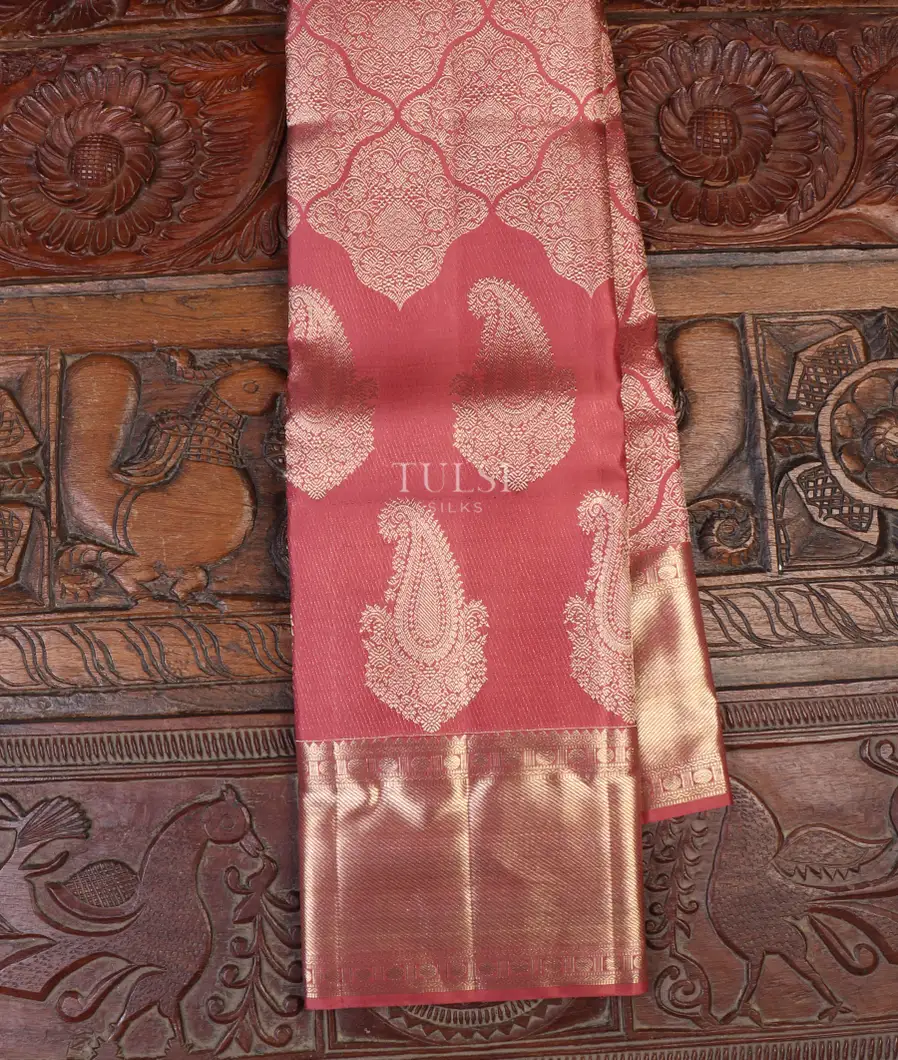 Pink Kanjivaram Silk Saree T654797-image