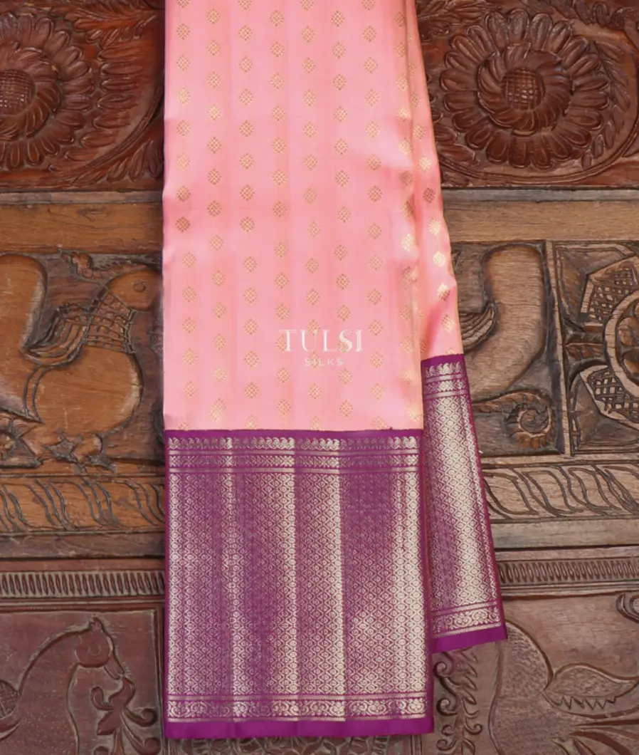 Pink Kanjivaram Silk Saree T662451-image