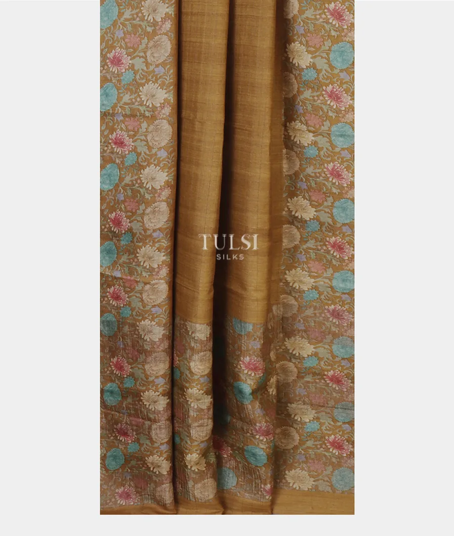 golden-brown-tussar-printed-saree-t626519-t626519-b