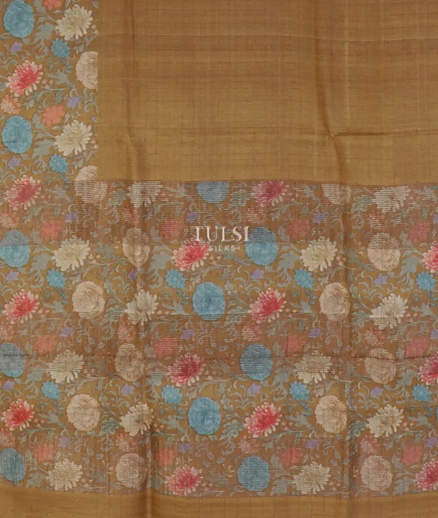 golden-brown-tussar-printed-saree-t626519-t626519-d
