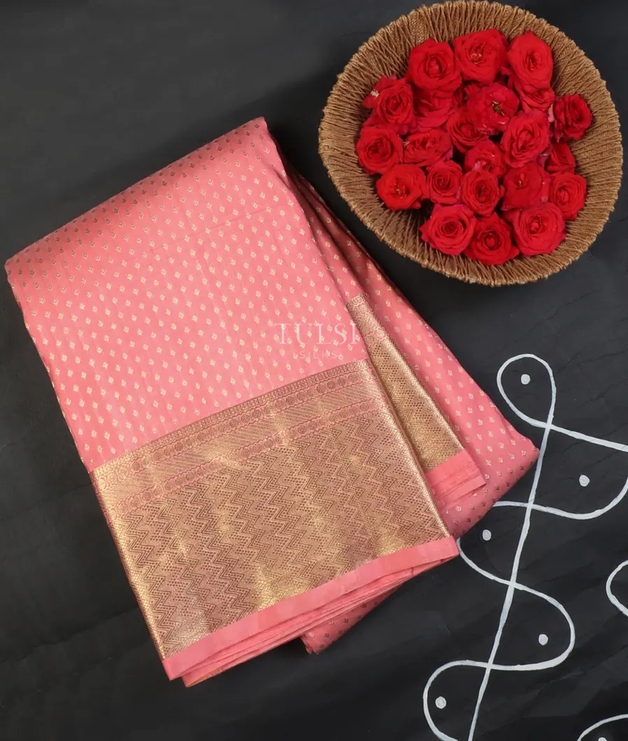 Pink Kanjivaram Silk Saree T647861-image