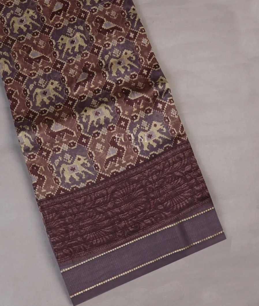 Multicolour Soft Printed Cotton Saree T655177-image