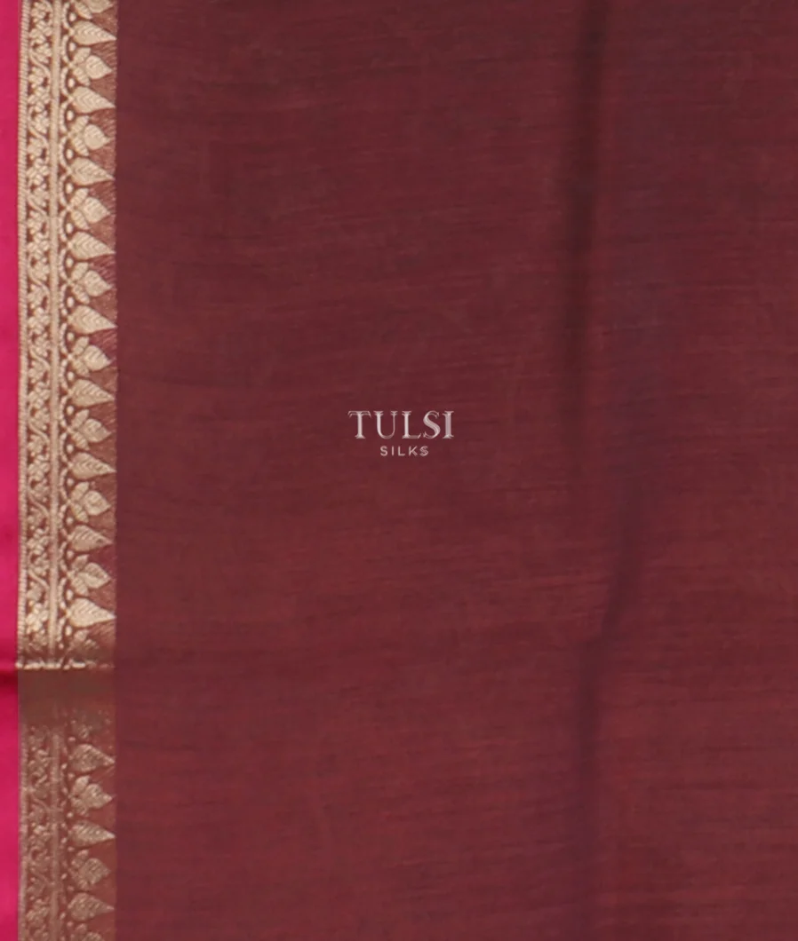 reddish-brown-tussar-printed-saree-t603399-t603399-c