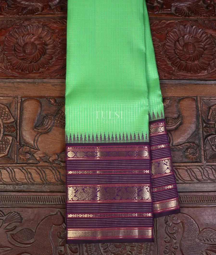 Green Kanjivaram Silk Saree T663227-image