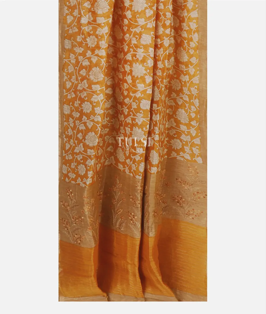 yellow-linen-printed-saree-t659401-t659401-b