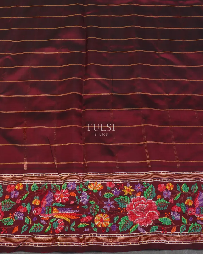 maroon-kanjivaram-silk-embroidery-saree-t663812-t663812-c