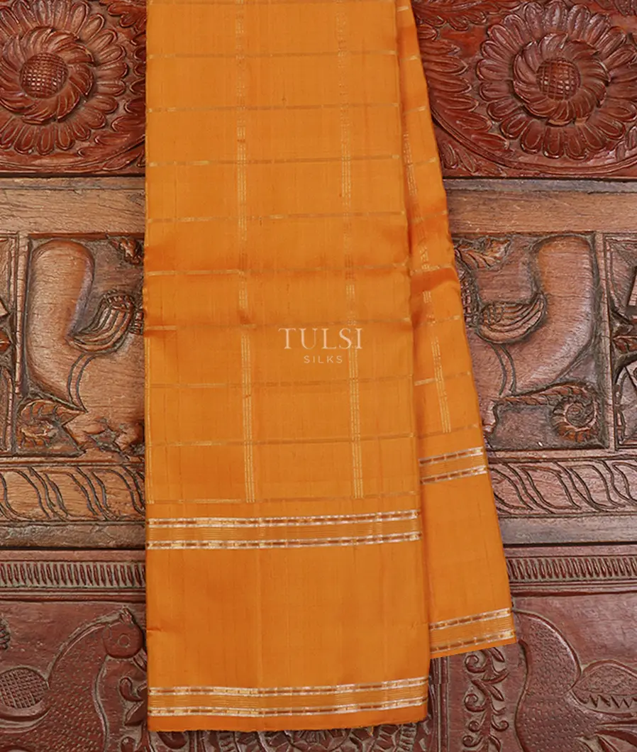 Yellow Kanjivaram Silk Saree T645685-image