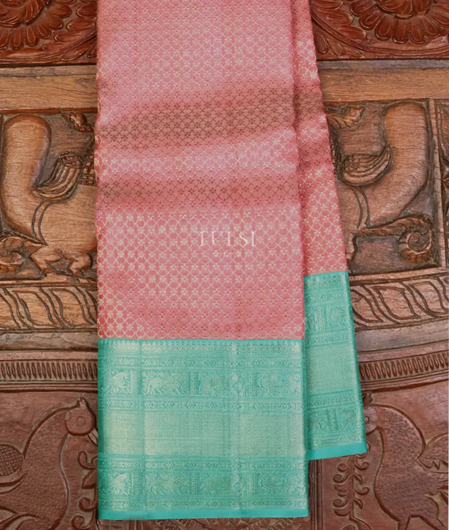 Pink Kanjivaram Silk Saree T632373-image