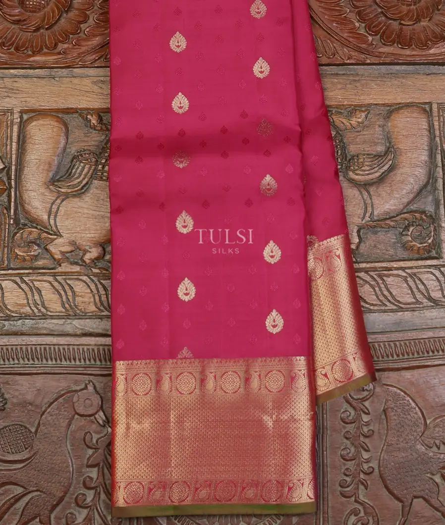 Magenta Soft Silk Saree T648452-image