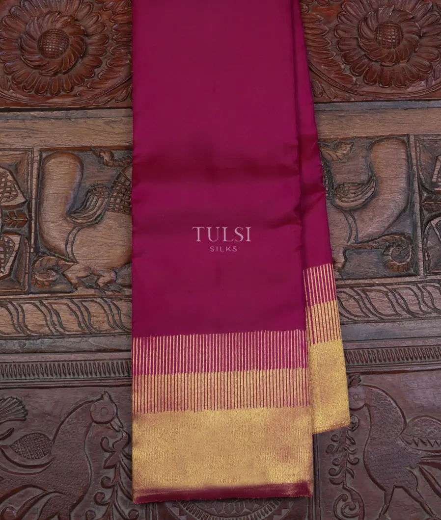 Purple Kanjivaram Silk Saree T661634-image