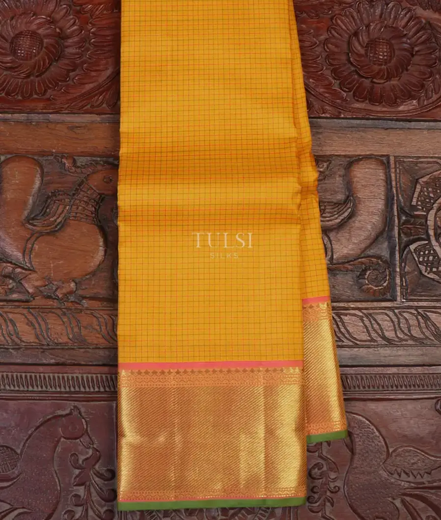 Yellow Kanjivaram Silk Saree T661699-image