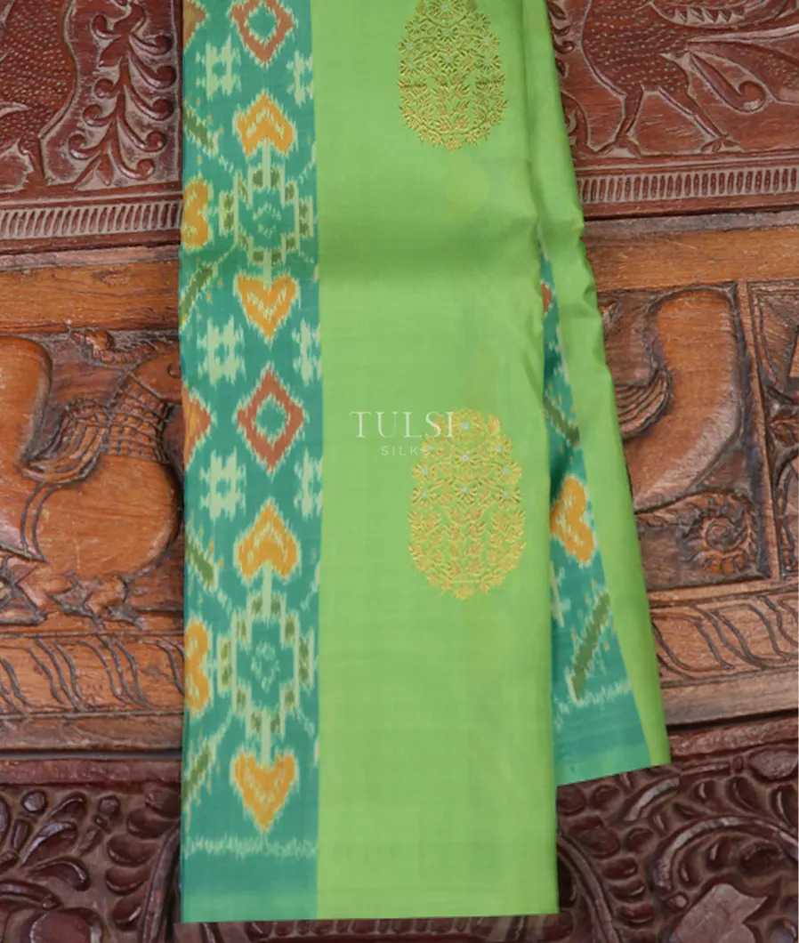 Green Kanjivaram Silk Saree T665220-image