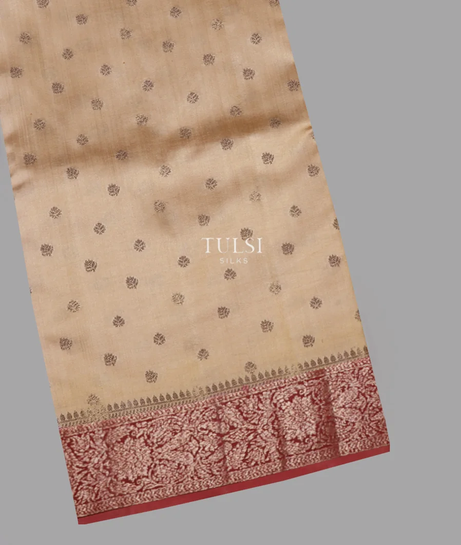 Beige Chaniya Silk Saree T656536-image