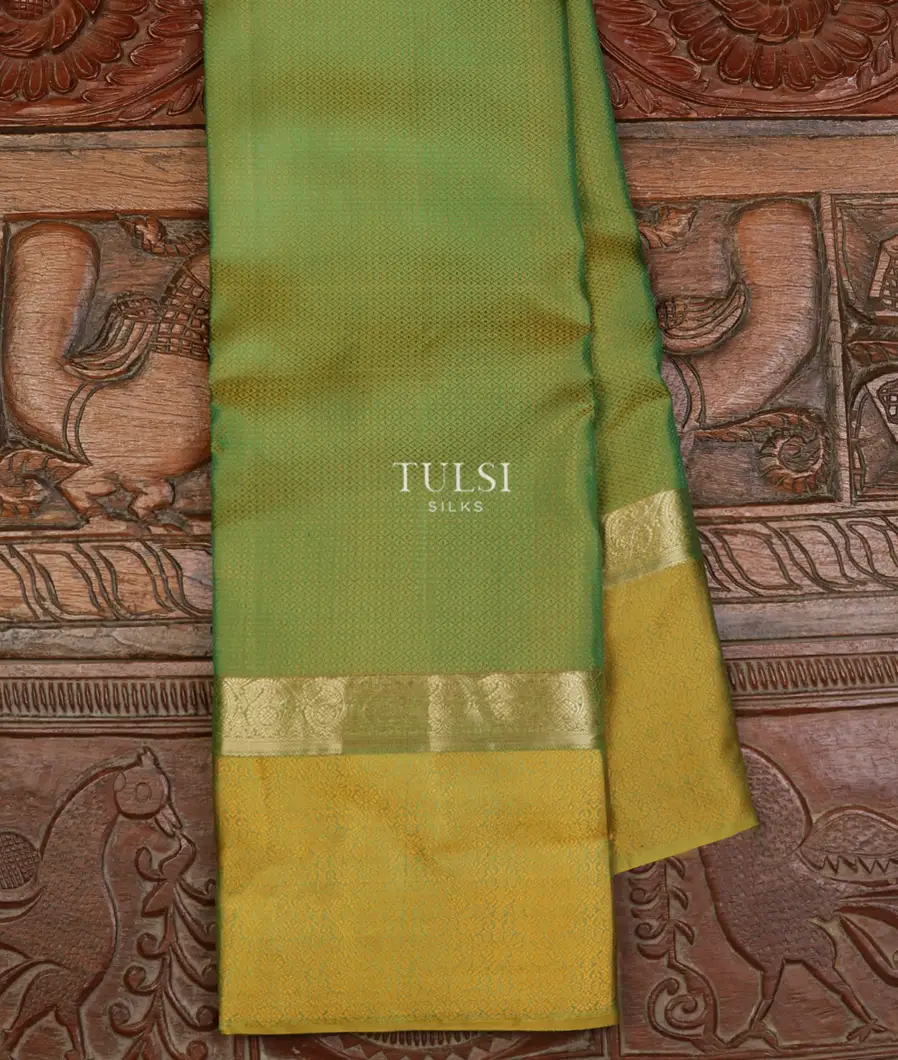 Yellowish Green Soft Silk Saree T661338-image