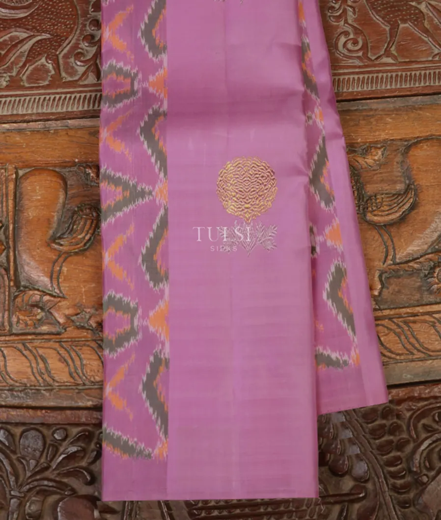 Lavender Kanjivaram Silk Saree T665207-image