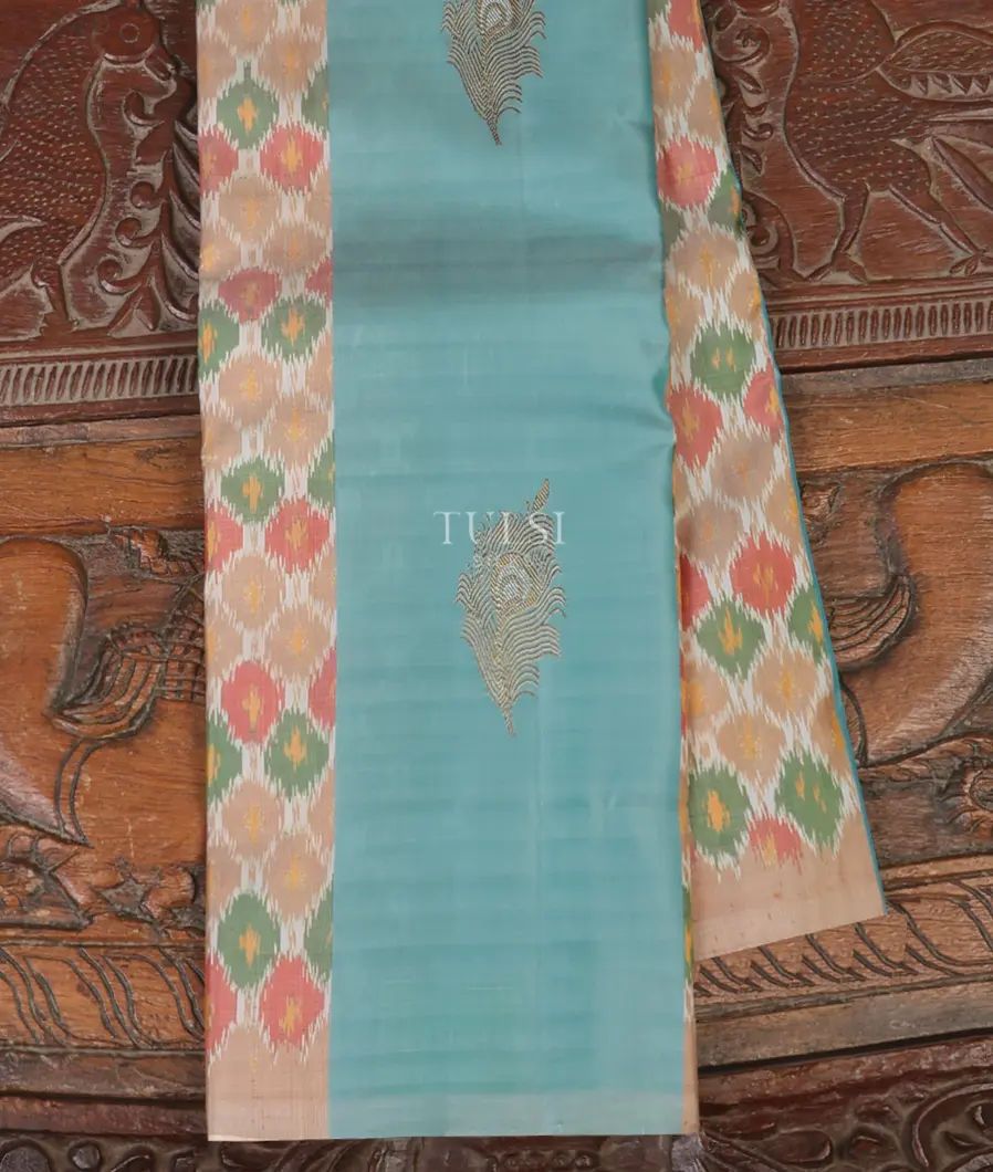 Blue Kanjivaram Silk Saree T665212-image