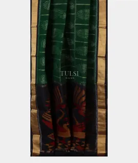 bottle-green-pochampalli-silk-cotton-saree-t650420-t650420-b