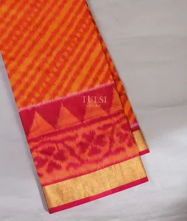 rust-and-orange-pochampalli-silk-cotton-saree-t650387-t650387-a