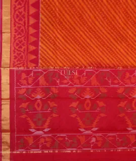 rust-and-orange-pochampalli-silk-cotton-saree-t650387-t650387-d