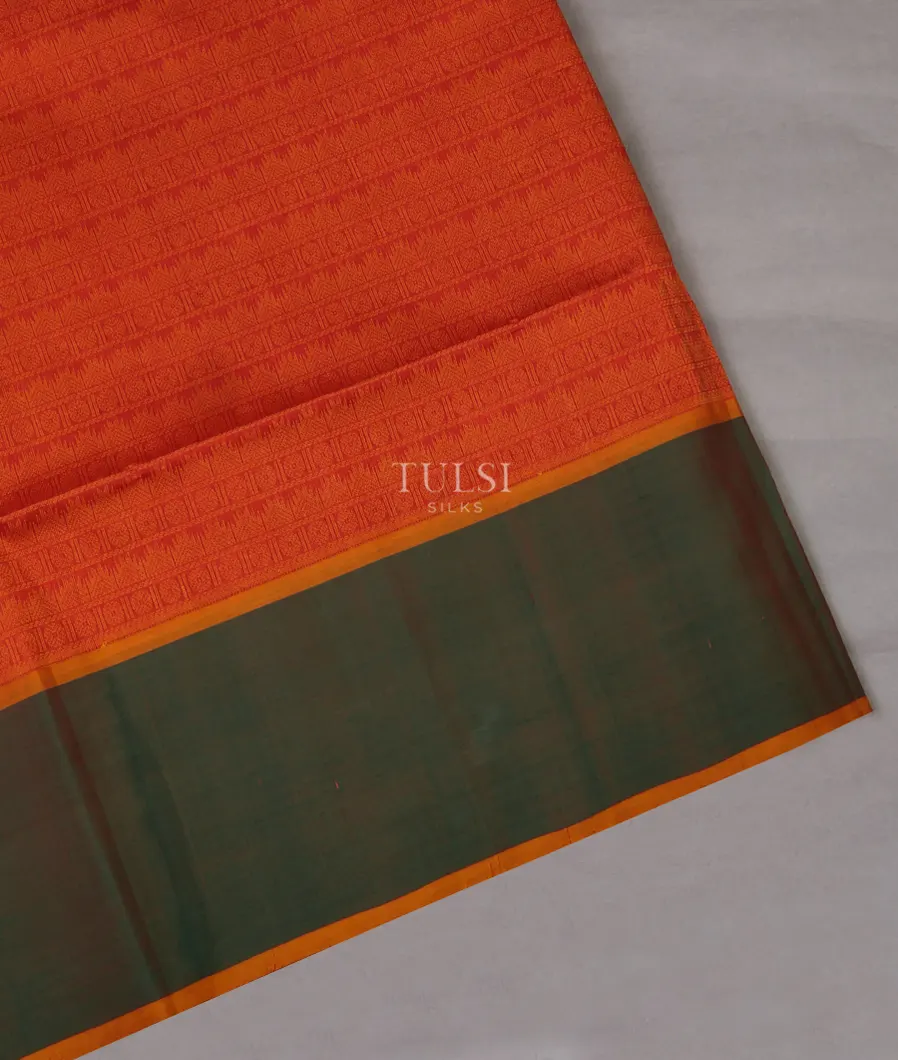 Red Silk Cotton Saree T664499-image