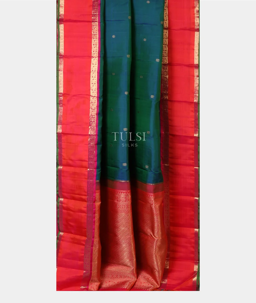peacock-blue-kanjivaram-silk-saree-t665909-t665909-b