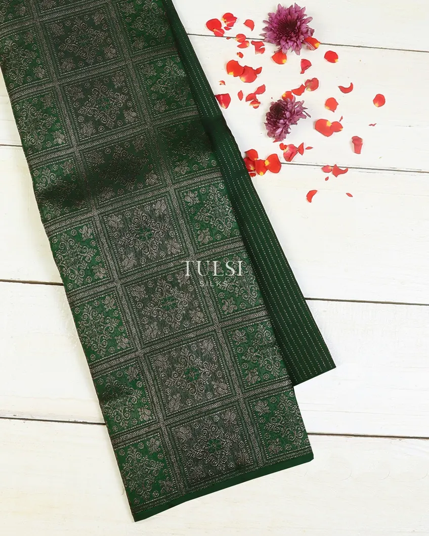 Green Kanjivaram Silk Saree T663029-image