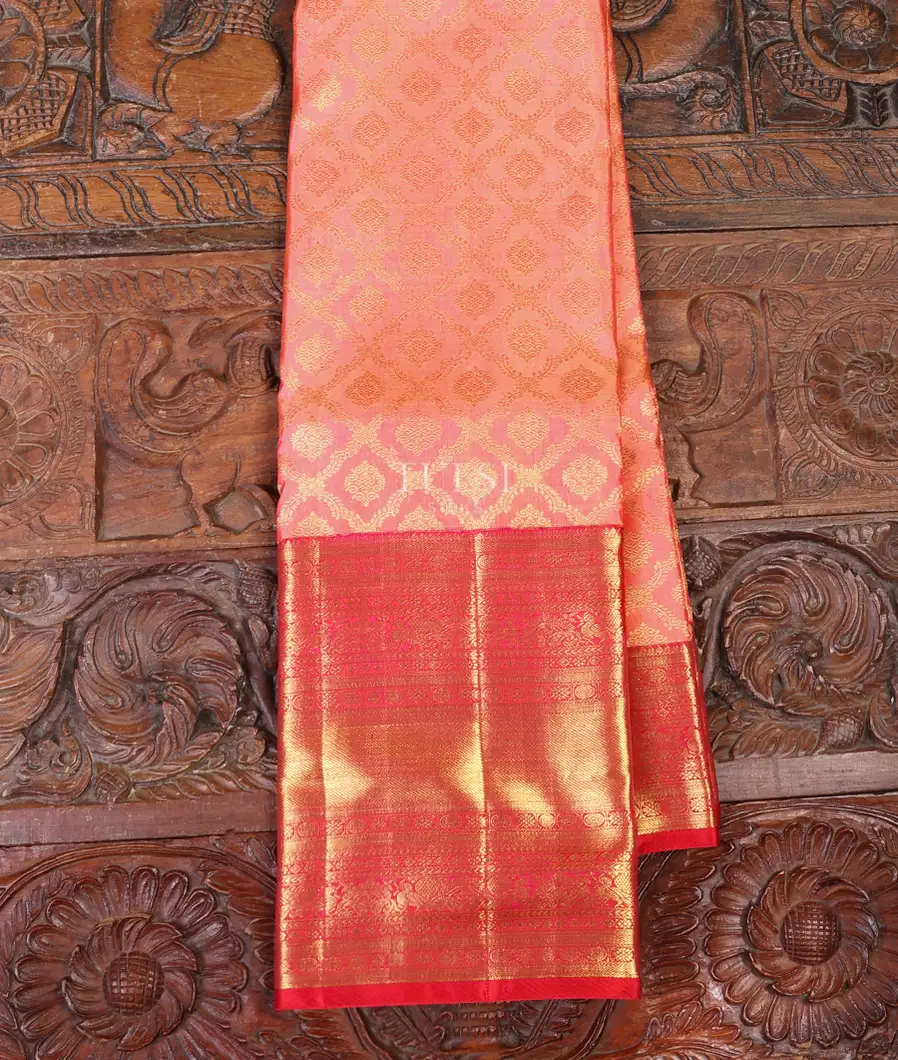 Pink Kanjivaram Silk Saree T651438-image