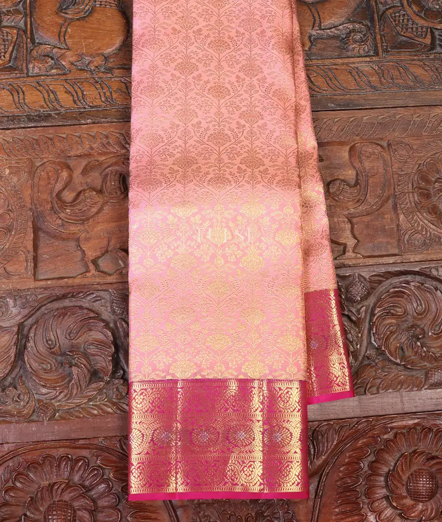 Pink Kanjivaram Silk Saree T659955-image
