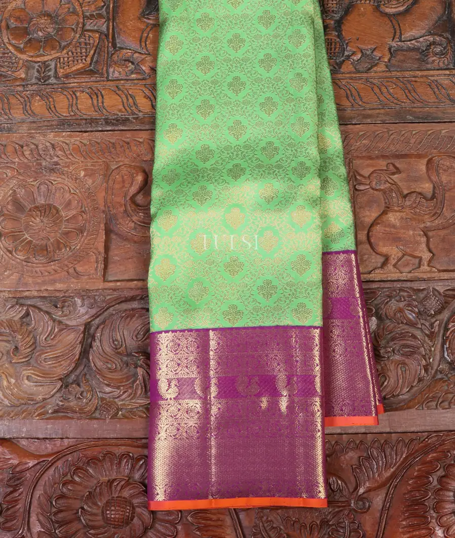 Green Kanjivaram Silk Saree T659942-image