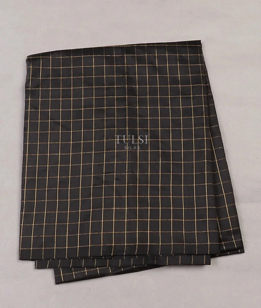 Black Kanjivaram Silk Blouse T641289-image