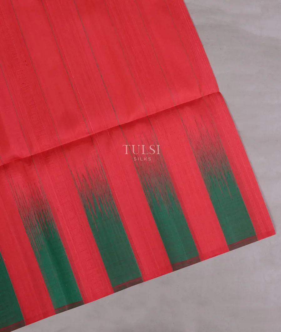 Peach Soft Silk Saree T666532-image