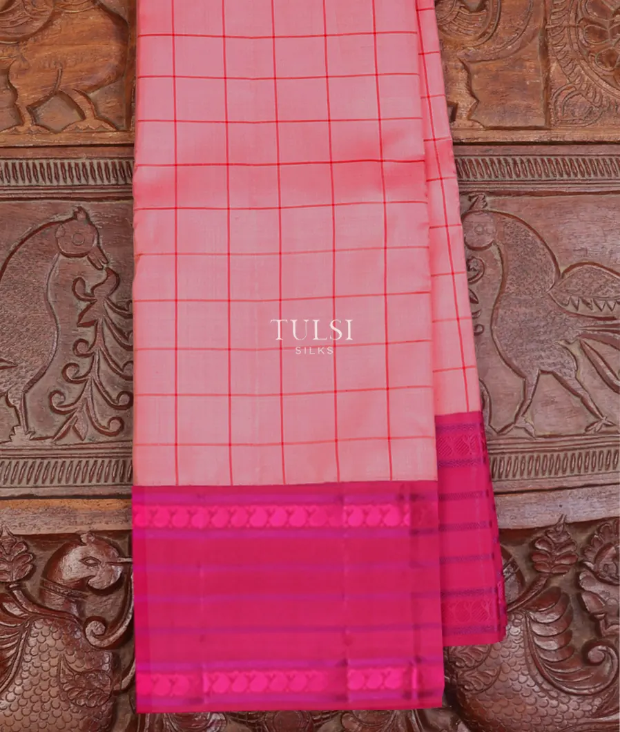 Pink Kanjivaram Silk Saree T662780-image