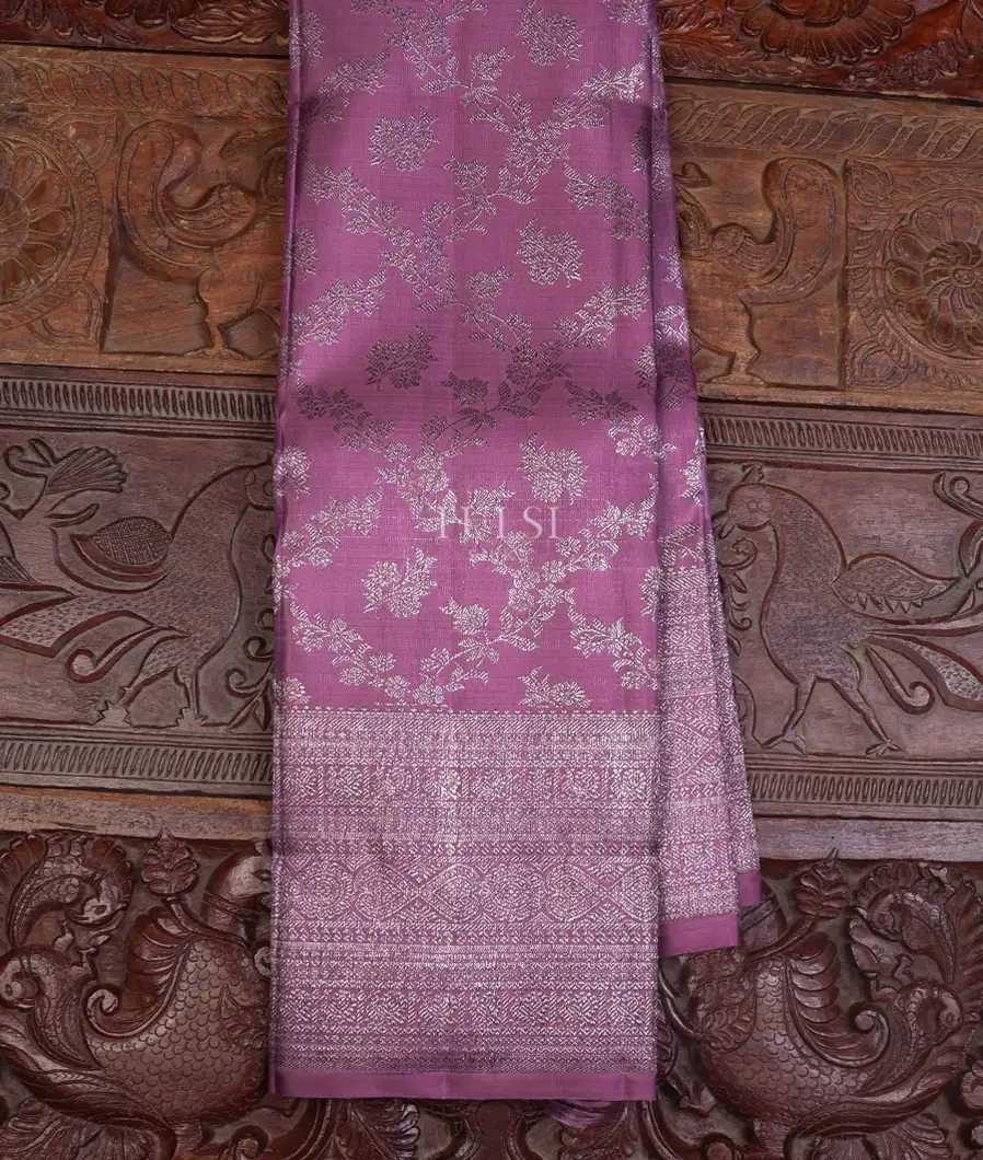 Lavender Kanjivaram Silk Saree T667087-image