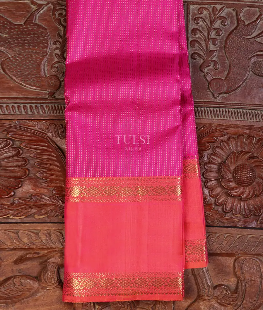 Pink Kanjivaram Silk Saree T665330-image
