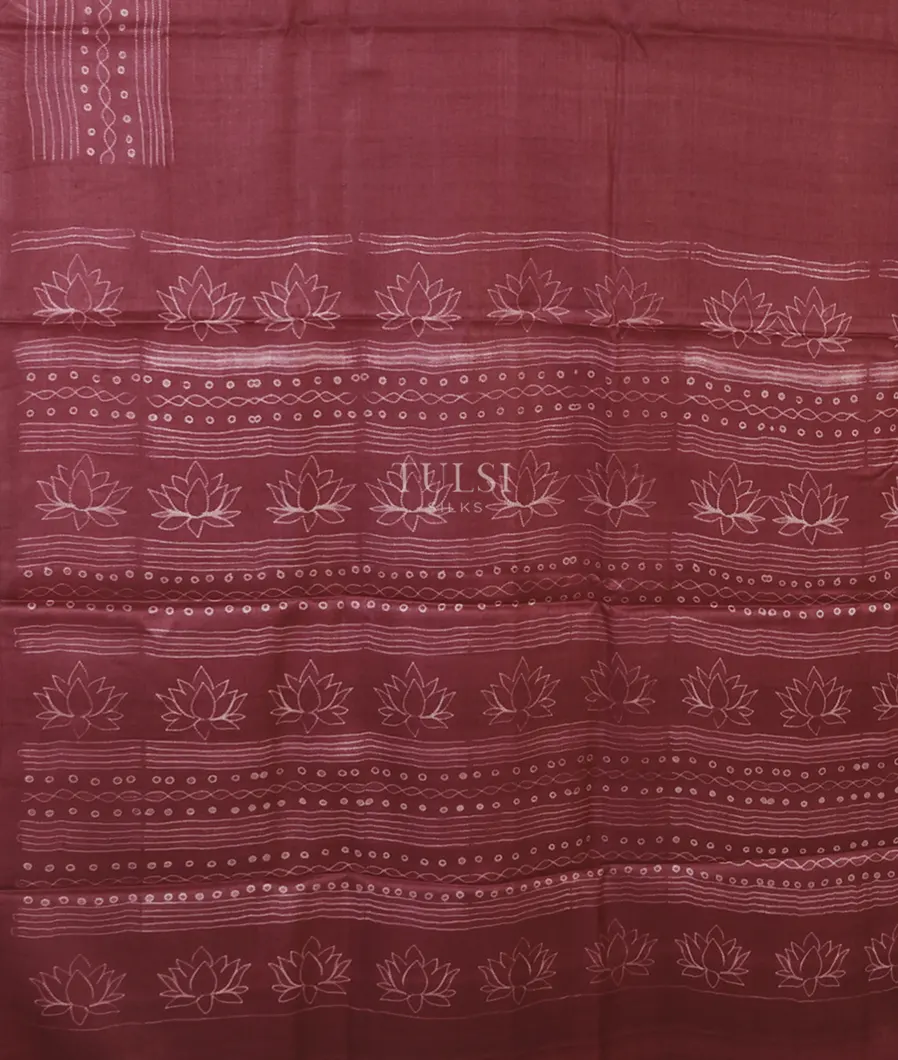 burgundy-tussar-printed-saree-t636333-t636333-d