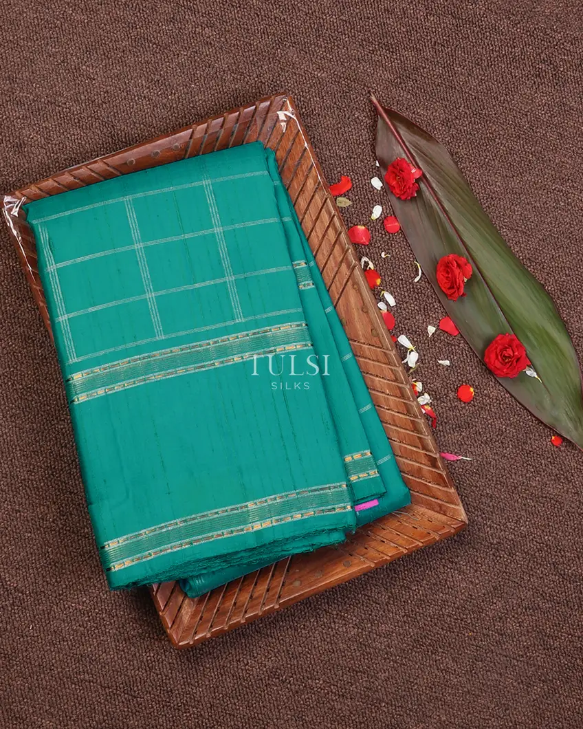 Blue Kanjivaram Silk Saree T665320-image