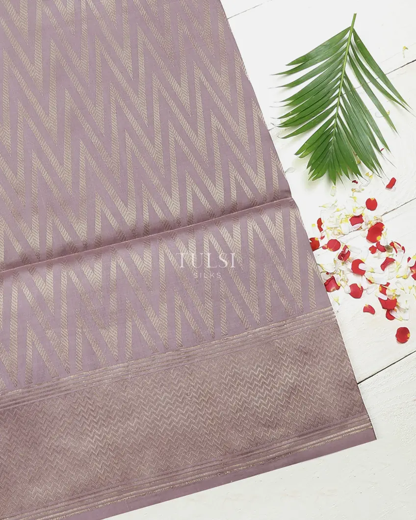 Purplish Grey Soft Silk Saree T667816-image