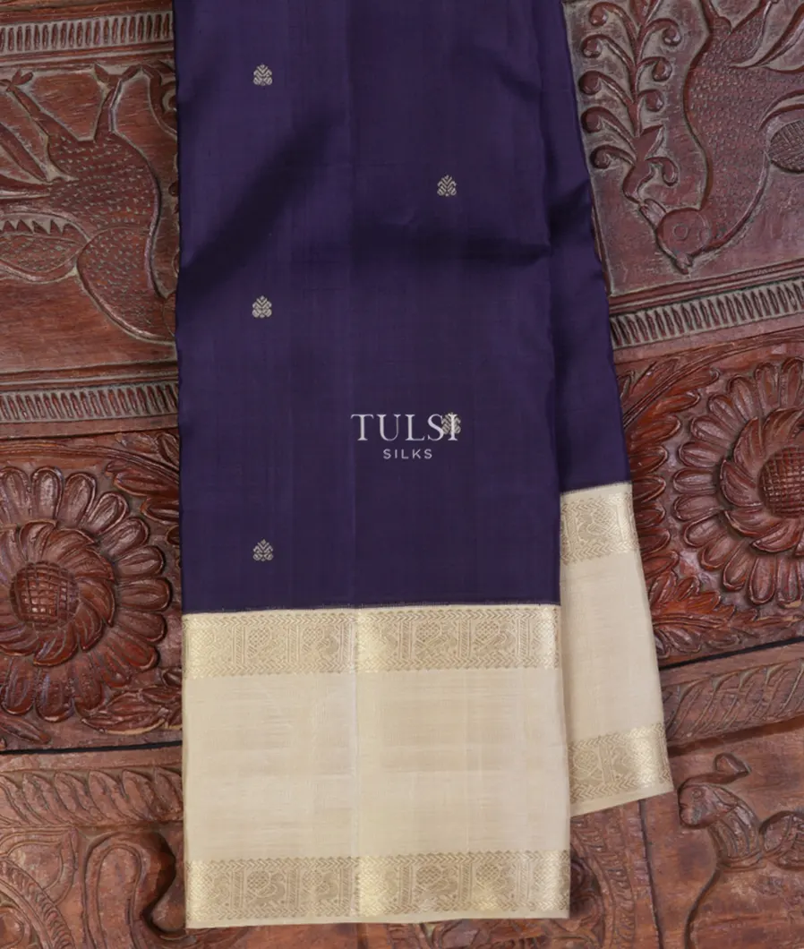 Blue Kanjivaram Silk Saree T662838-image