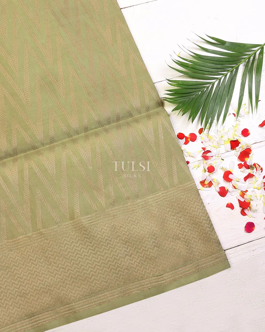 Green Soft Silk Saree T667818-image